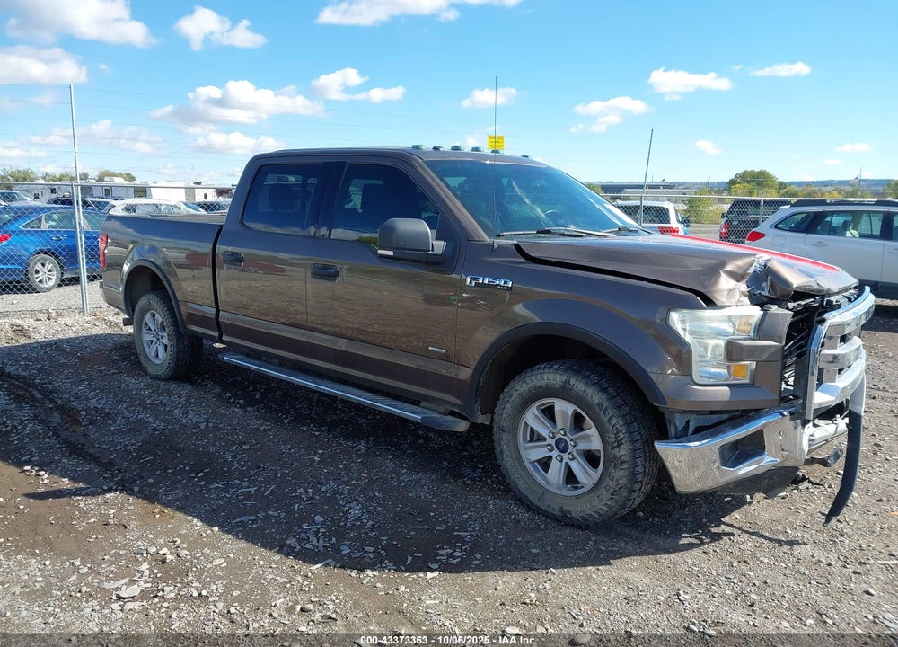 2015 FORD F-150 XLT VIN: 1FTFW1EG8FKD09927