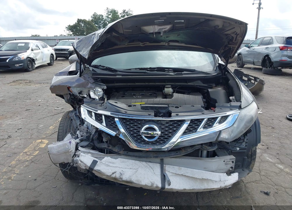 2014 NISSAN MURANO SL VIN: JN8AZ1MW7EW506271