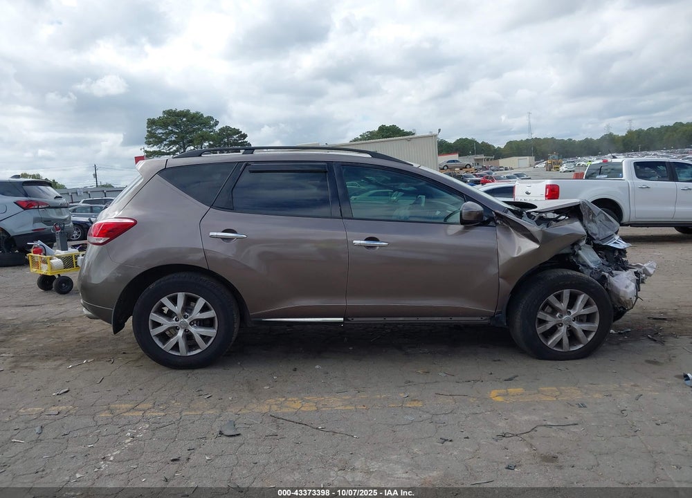 2014 NISSAN MURANO SL VIN: JN8AZ1MW7EW506271