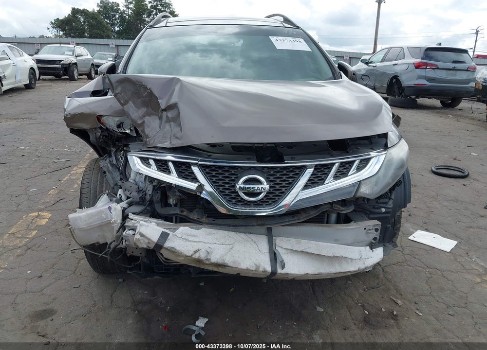 2014 NISSAN MURANO SL VIN: JN8AZ1MW7EW506271