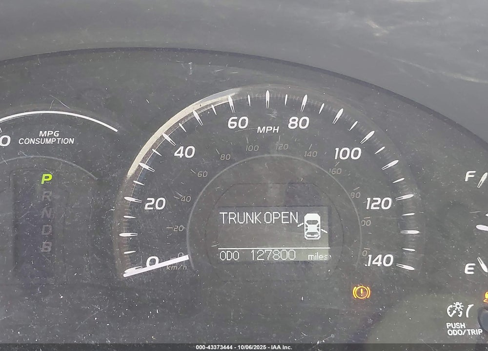 2007 TOYOTA CAMRY HYBRID VIN: JTNBB46K673004920