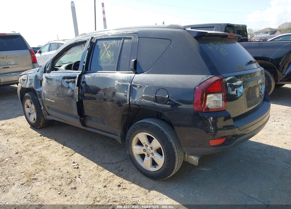 2014 JEEP COMPASS VIN: 1C4NJCBA9ED632991