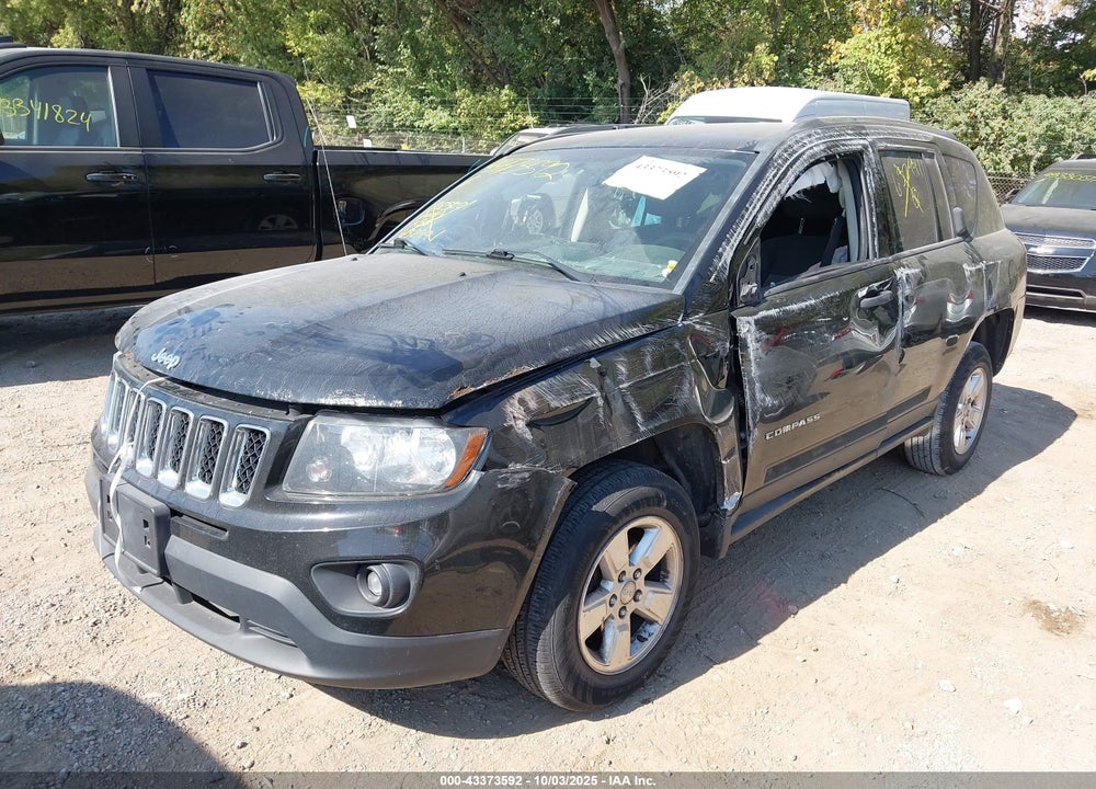 2014 JEEP COMPASS VIN: 1C4NJCBA9ED632991