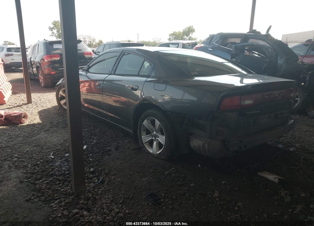 2013 DODGE CHARGER VIN: 2C3CDXBGXDH636354