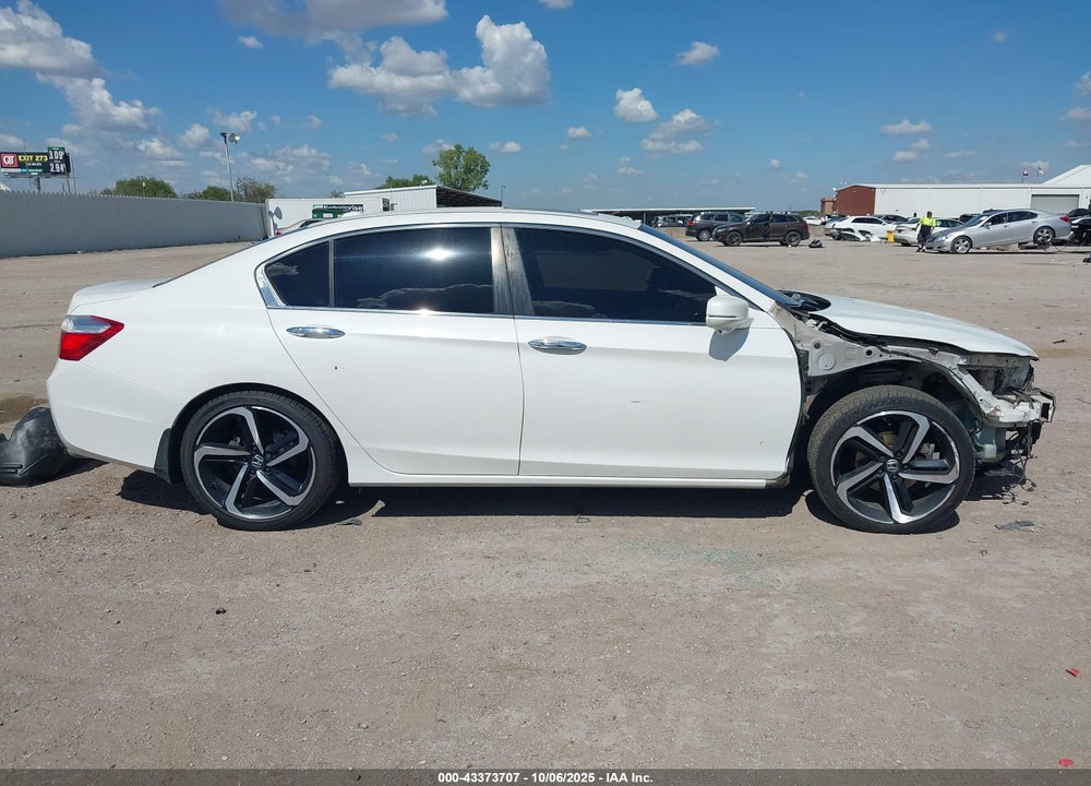 2013 HONDA ACCORD VIN: 1HGCR2F86DA077498