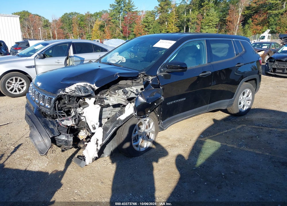 2024 JEEP COMPASS SPORT 4X4 VIN: 3C4NJDAN3RT153282