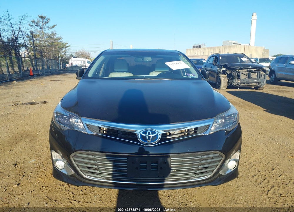 2014 TOYOTA AVALON HYBRID XLE TOURING VIN: 4T1BD1EB6EU021637