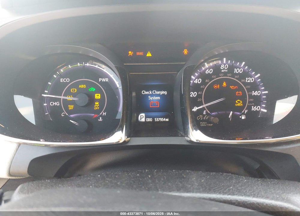 2014 TOYOTA AVALON HYBRID XLE TOURING VIN: 4T1BD1EB6EU021637