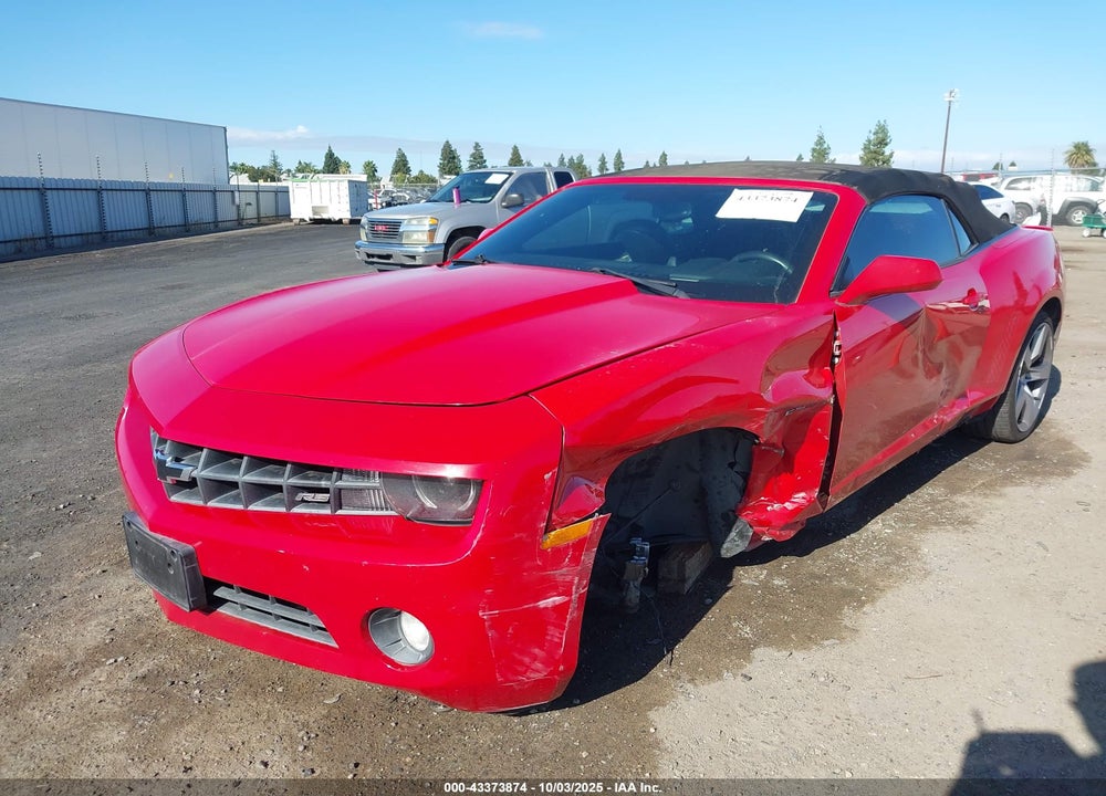 2011 CHEVROLET CAMARO VIN: 2G1FC3DD8B9206989