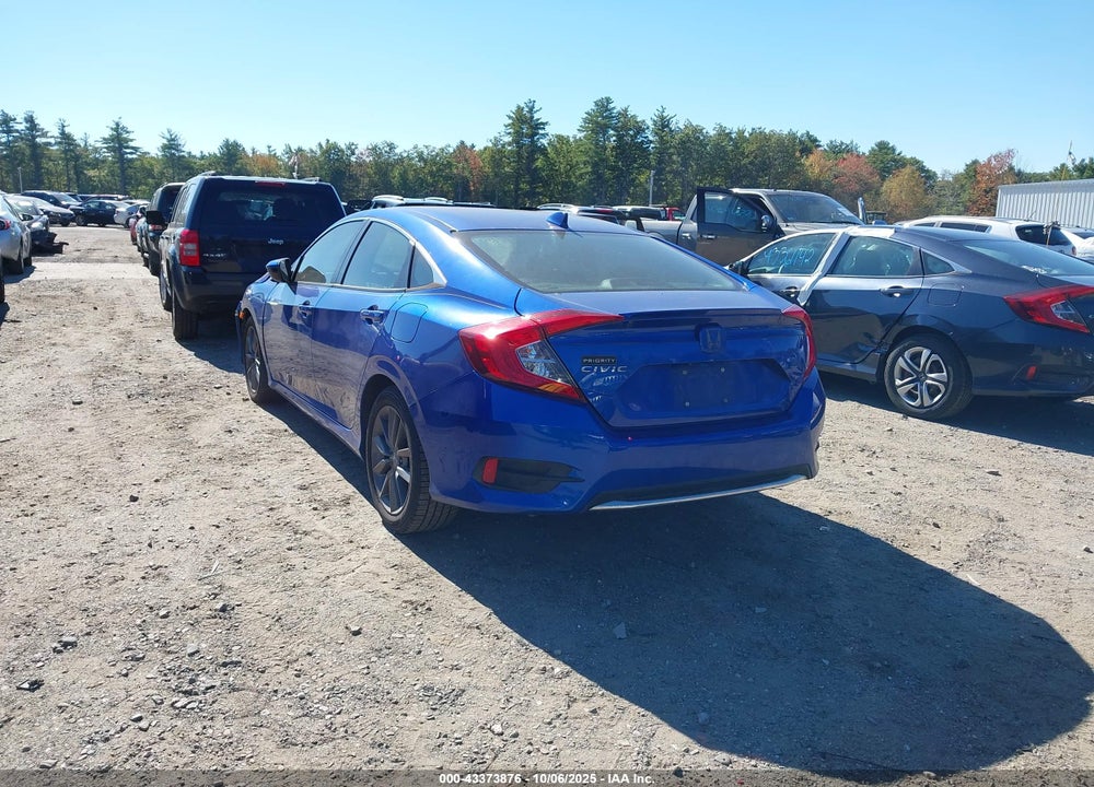 2021 HONDA CIVIC EX VIN: 19XFC1F32ME002581