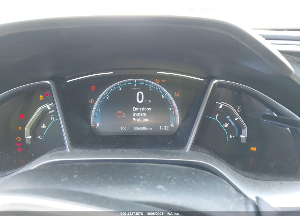 2021 HONDA CIVIC EX VIN: 19XFC1F32ME002581