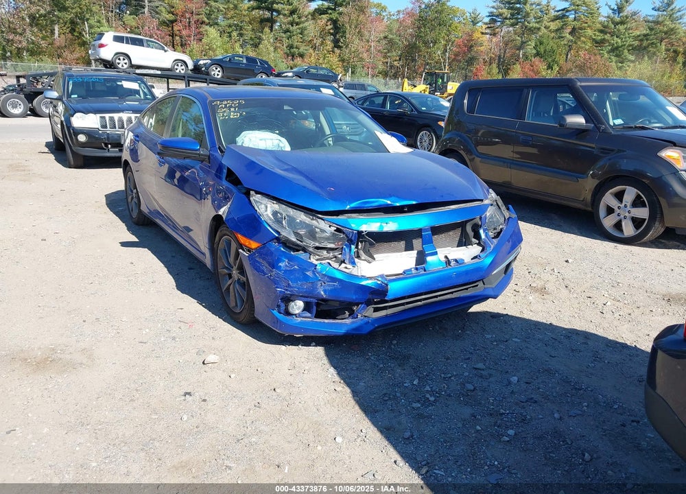 2021 HONDA CIVIC EX VIN: 19XFC1F32ME002581