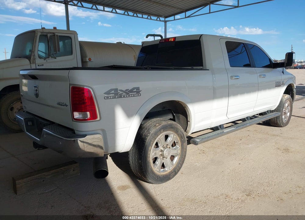 2018 RAM 2500 LAIE  4X4 6'4 BOX VIN: 3C6UR5NL5JG142811