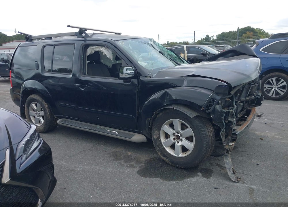 2012 NISSAN PATHFINDER SV VIN: 5N1AR1NB0CC605676