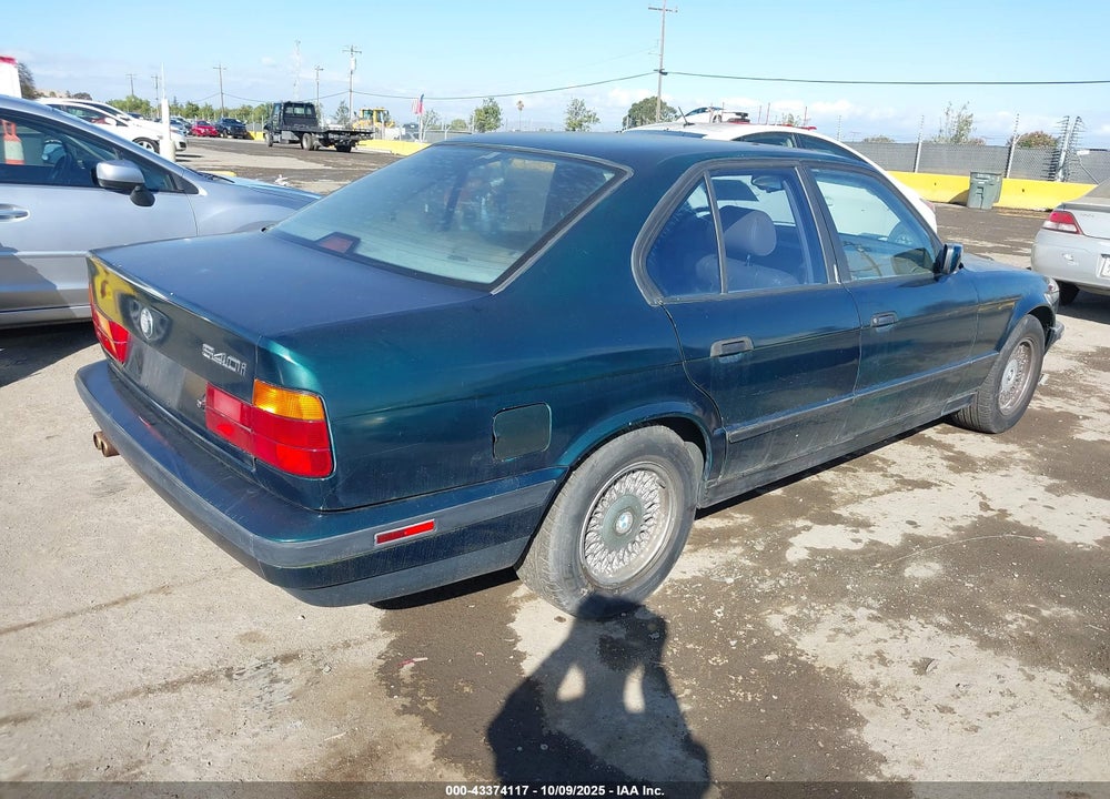 1994 BMW 540 I AUTOMATIC VIN: WBAHE6322RGF27806