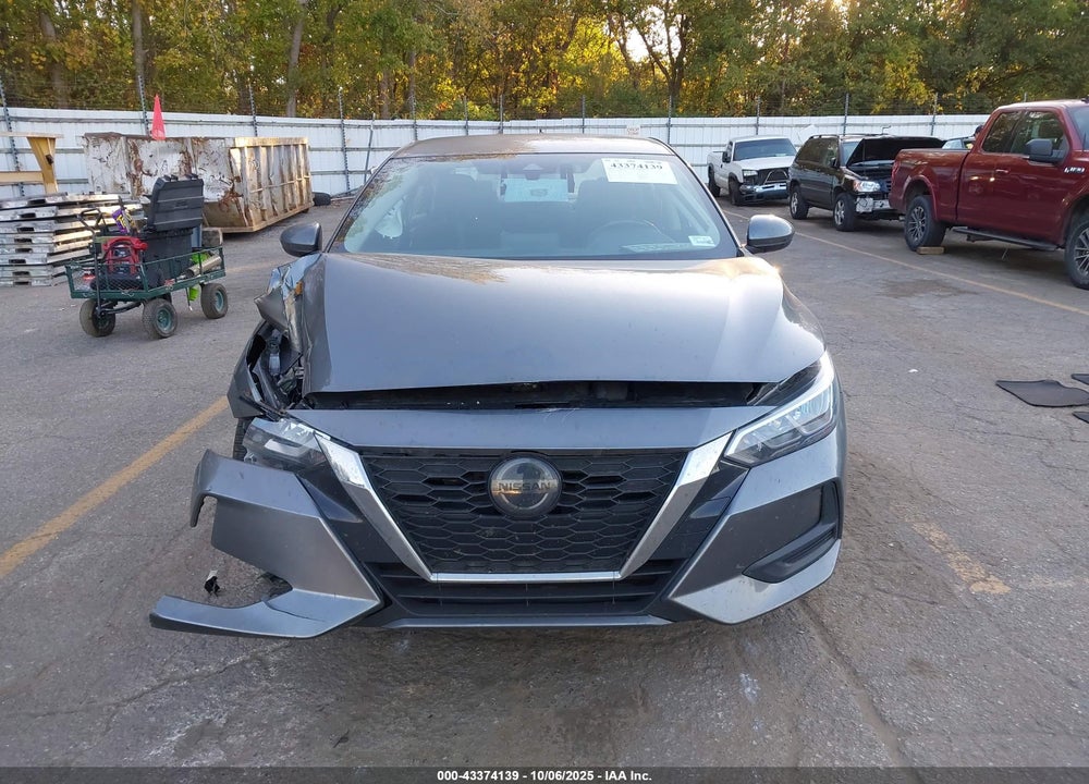 2022 NISSAN SENTRA SV XTRONIC CVT VIN: 3N1AB8CV6NY210283