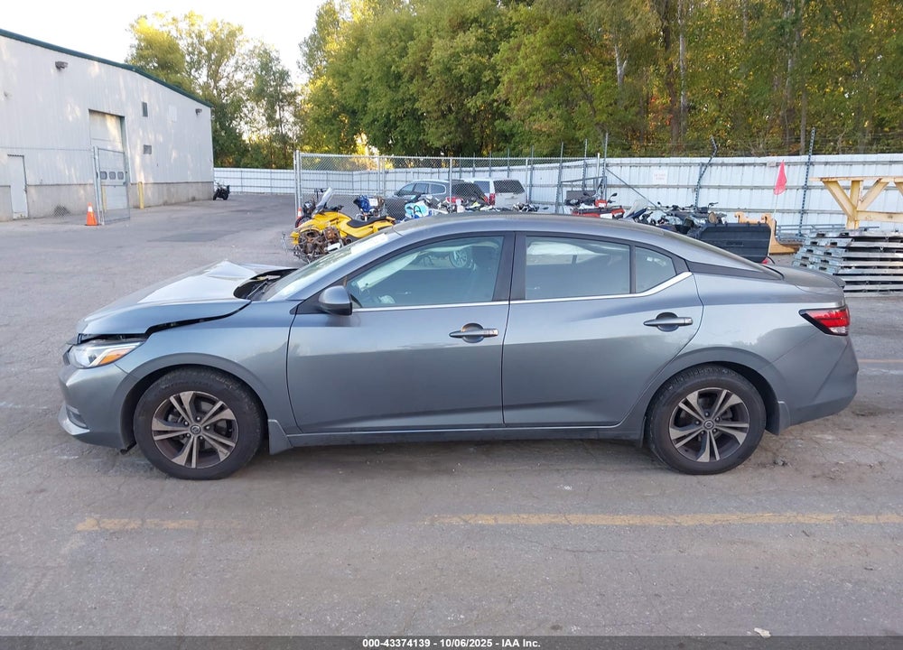 2022 NISSAN SENTRA SV XTRONIC CVT VIN: 3N1AB8CV6NY210283