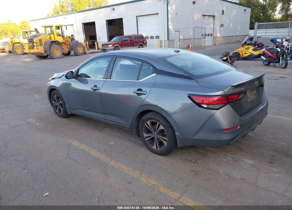 2022 NISSAN SENTRA SV XTRONIC CVT VIN: 3N1AB8CV6NY210283