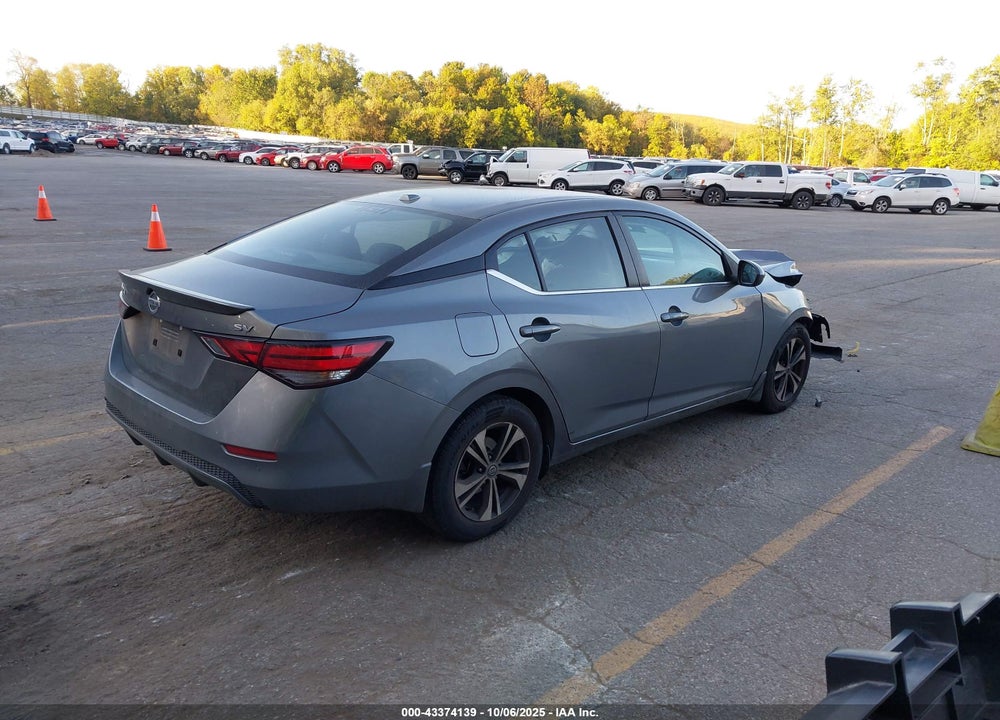 2022 NISSAN SENTRA SV XTRONIC CVT VIN: 3N1AB8CV6NY210283