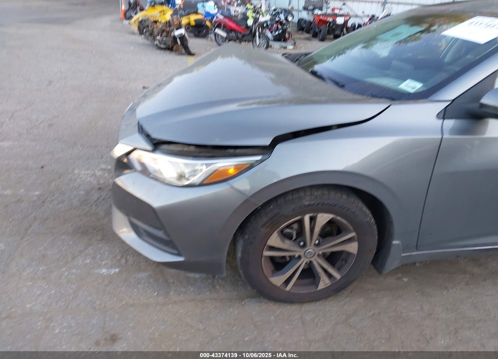 2022 NISSAN SENTRA SV XTRONIC CVT VIN: 3N1AB8CV6NY210283