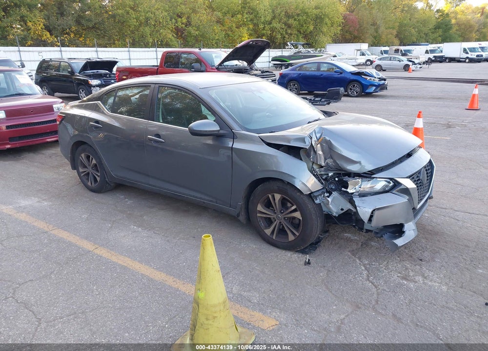 2022 NISSAN SENTRA SV XTRONIC CVT VIN: 3N1AB8CV6NY210283
