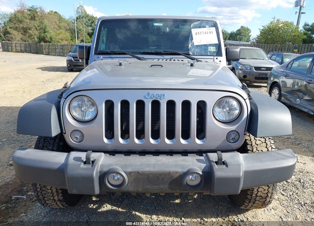 2016 JEEP WRANGLER SPORT VIN: 1C4AJWAG8GL329778