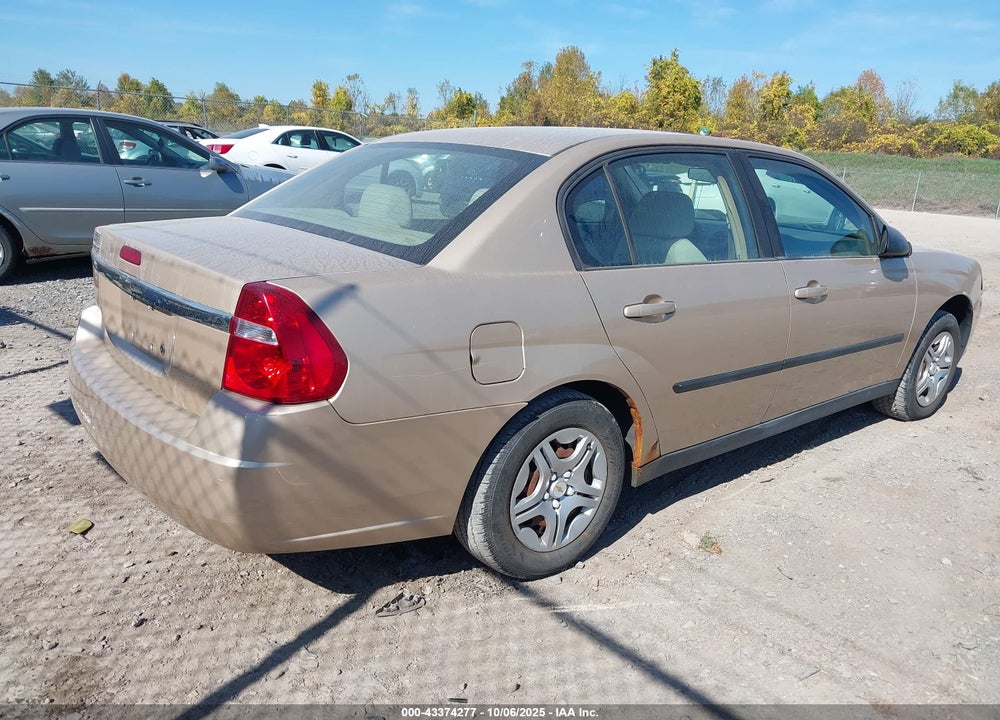 2005 CHEVROLET MALIBU VIN: 1G1ZS52F15F194065