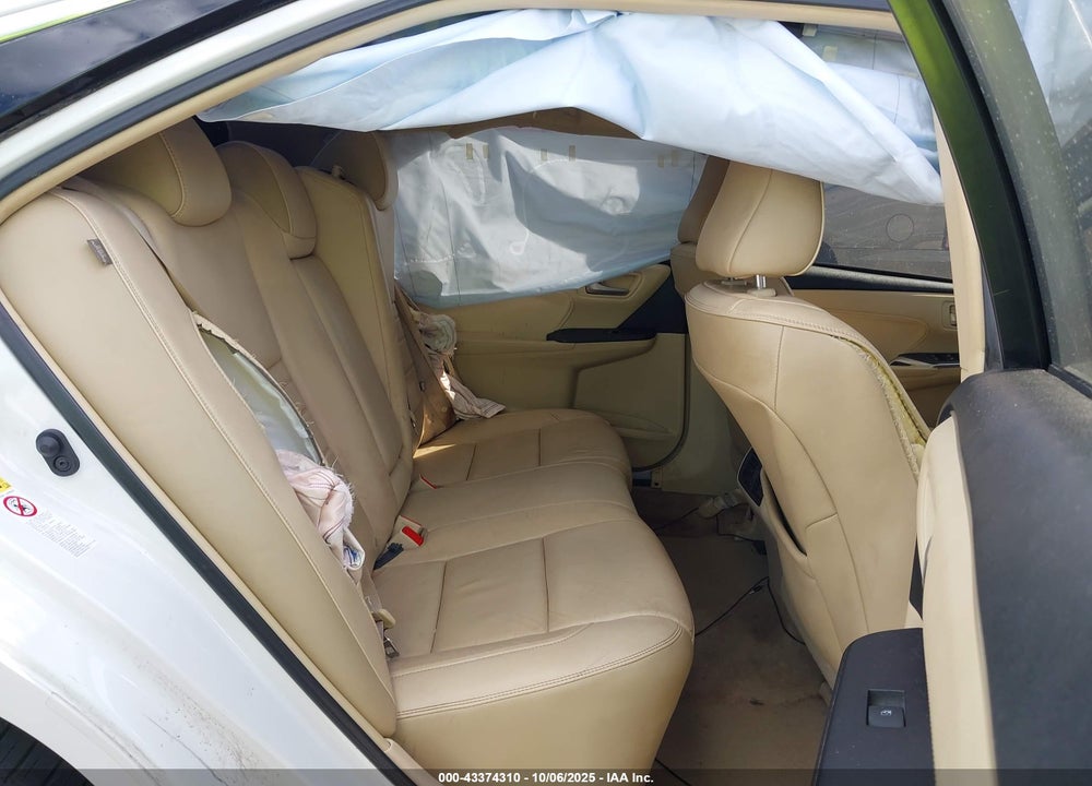 2015 TOYOTA CAMRY XLE V6 VIN: 4T1BK1FK2FU565025