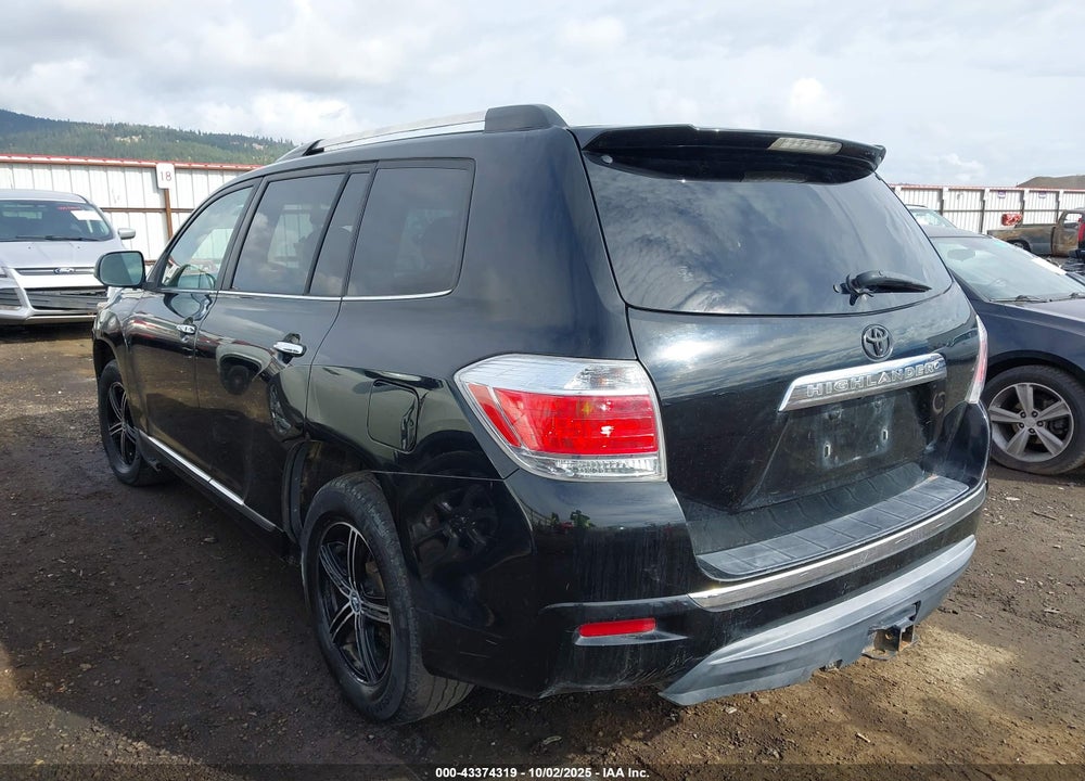 2011 TOYOTA HIGHLANDER HYBRID VIN: JTEDC3EHXB2002592