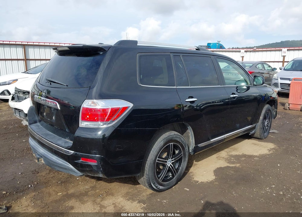 2011 TOYOTA HIGHLANDER HYBRID VIN: JTEDC3EHXB2002592