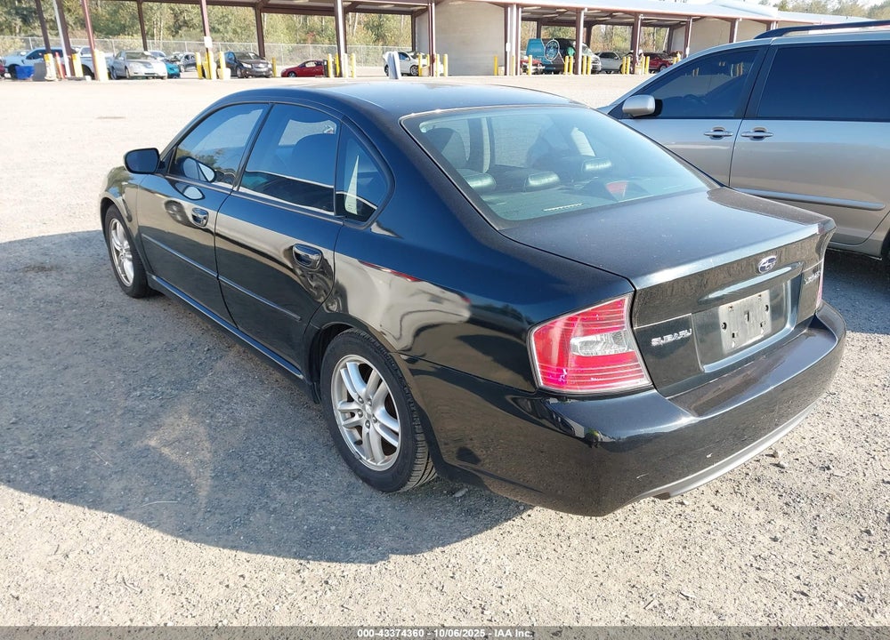 2005 SUBARU LEGACY 2.5I LIMITED VIN: 4S3BL626357210997