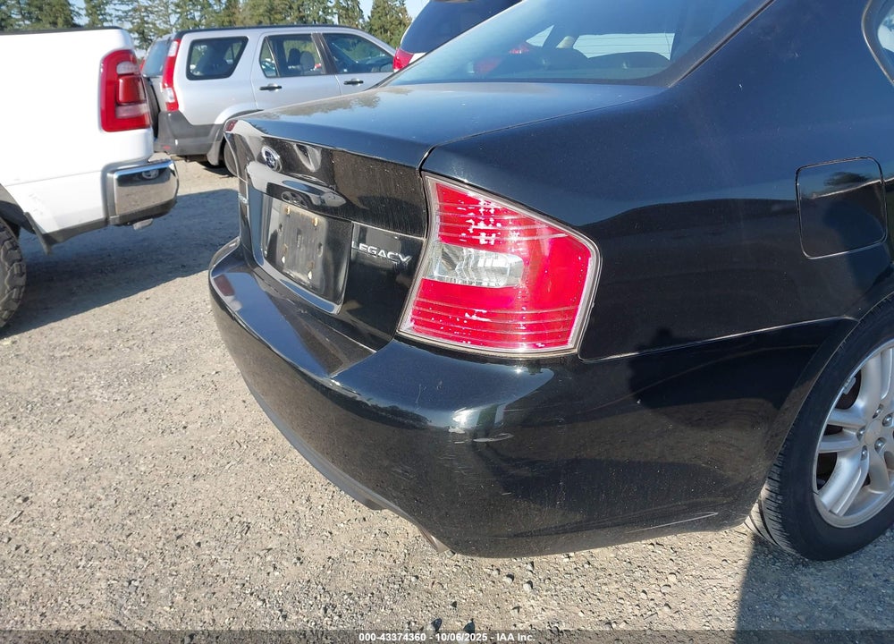 2005 SUBARU LEGACY 2.5I LIMITED VIN: 4S3BL626357210997