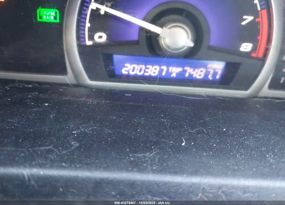 2009 HONDA CIVIC VIN: 2HGFA16849H358867