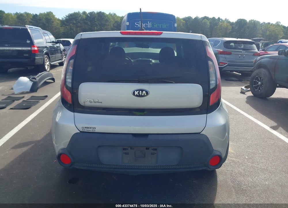 2016 KIA SOUL VIN: KNDJN2A27G7834513