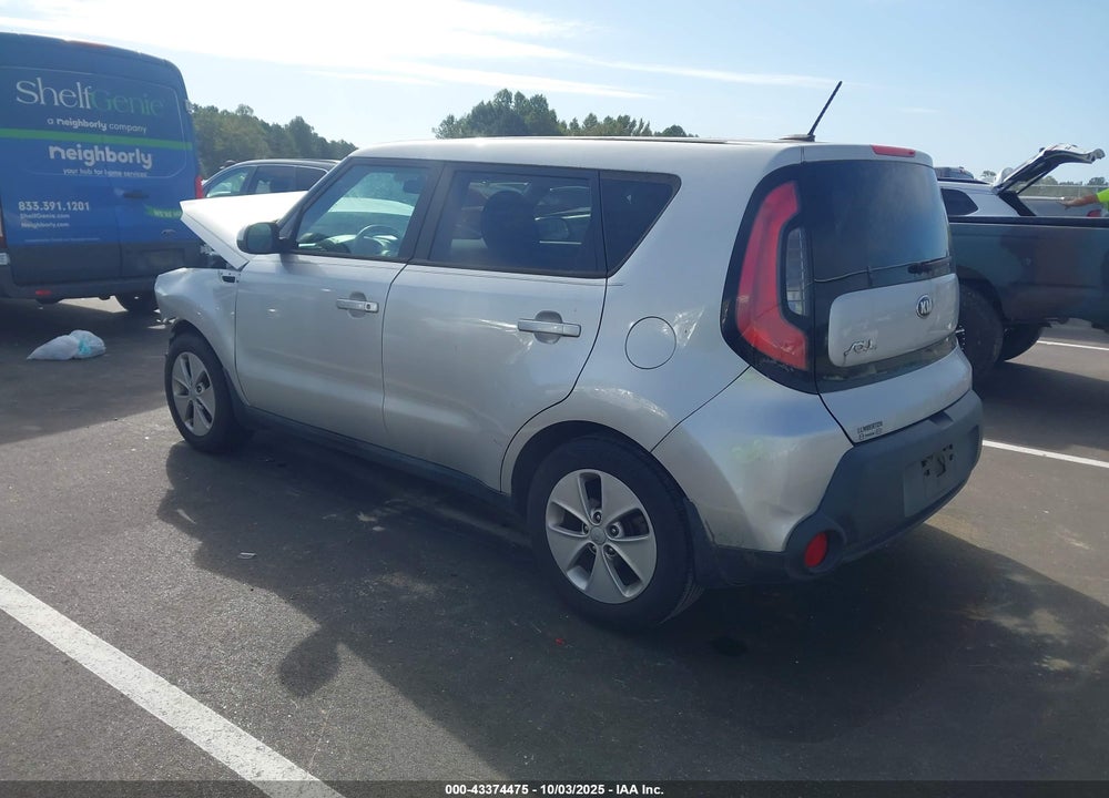 2016 KIA SOUL VIN: KNDJN2A27G7834513