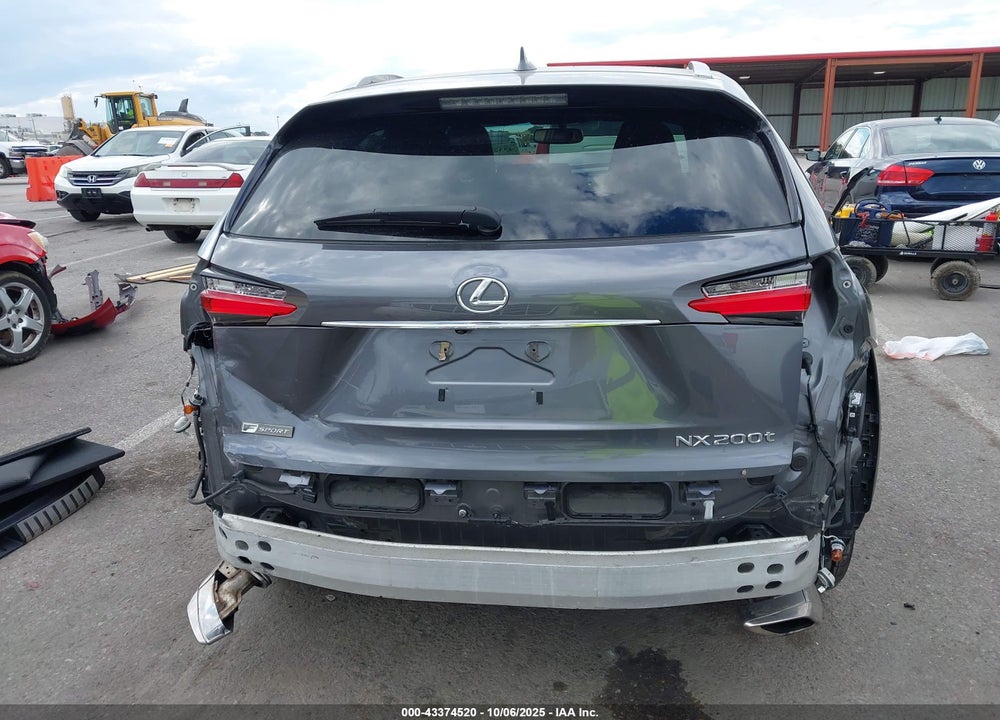 2016 LEXUS NX 200T F SPORT VIN: JTJBARBZ1G2052528