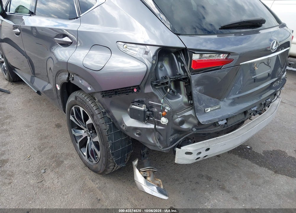 2016 LEXUS NX 200T F SPORT VIN: JTJBARBZ1G2052528