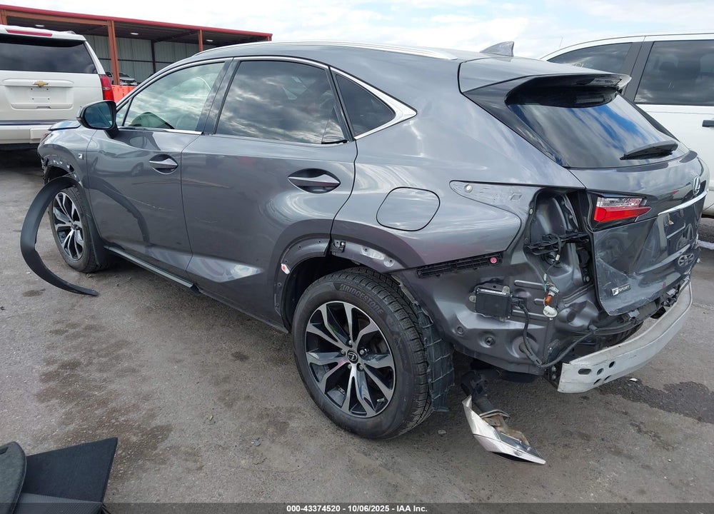 2016 LEXUS NX 200T F SPORT VIN: JTJBARBZ1G2052528