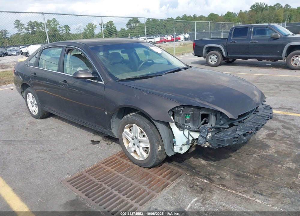 2008 CHEVROLET IMPALA LS VIN: 2G1WB58KX89137951