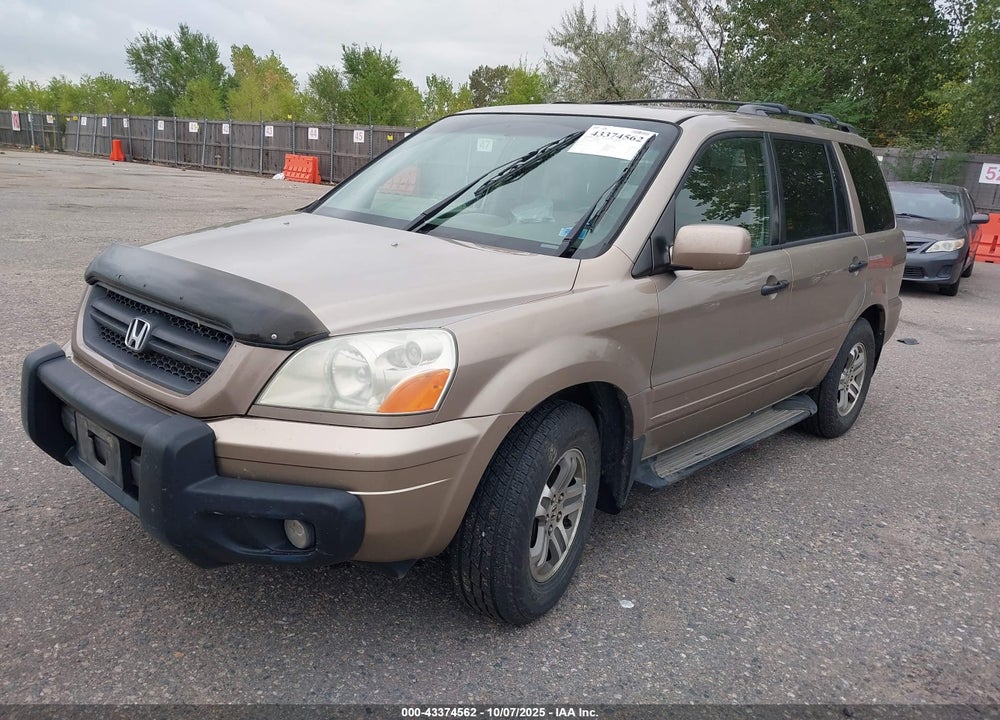 2003 HONDA PILOT EX-L VIN: 2HKYF18523H525382