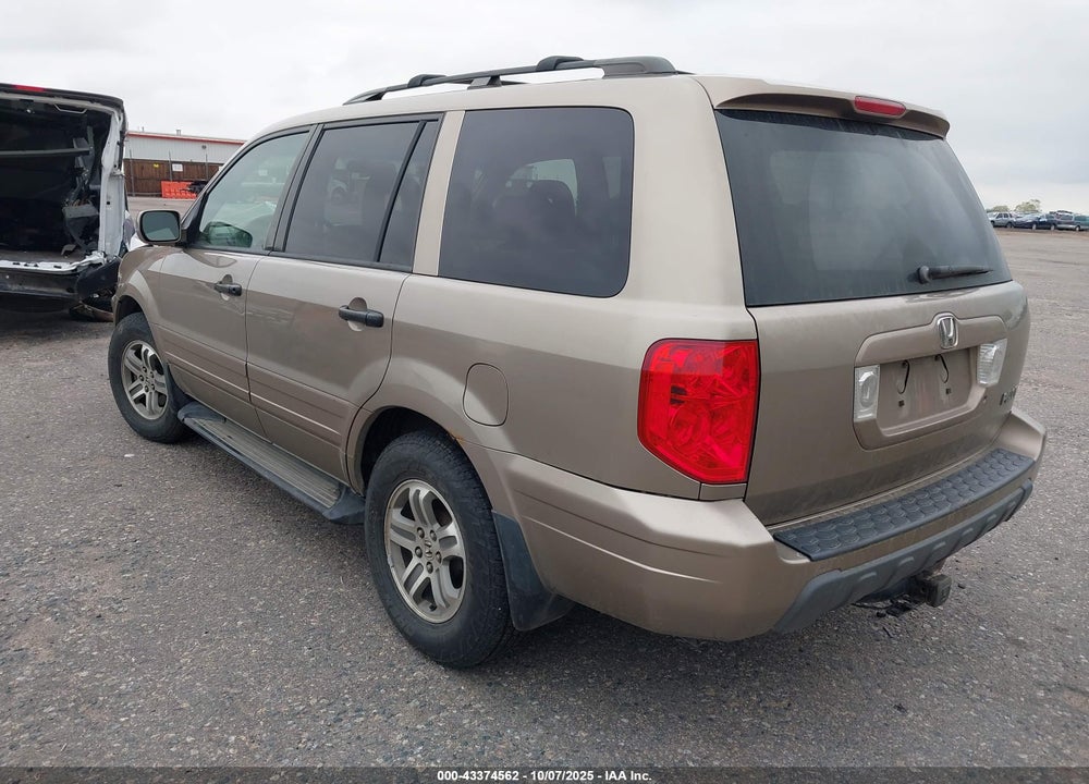2003 HONDA PILOT EX-L VIN: 2HKYF18523H525382