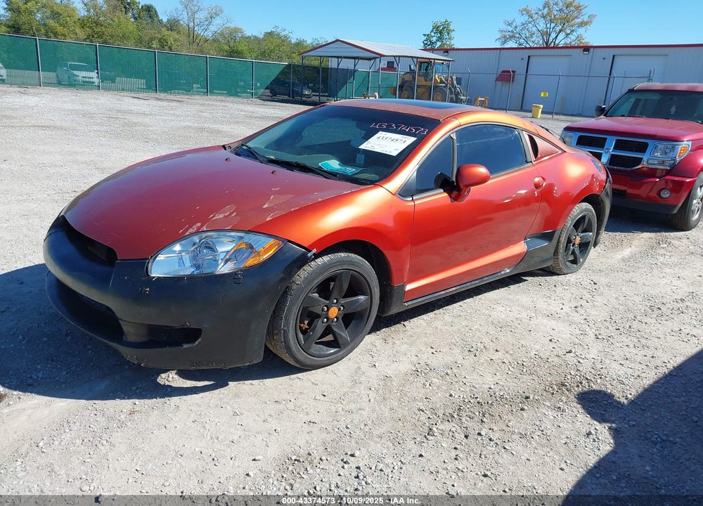 2008 MITSUBISHI ECLIPSE GS VIN: 4A3AK24F68E002646
