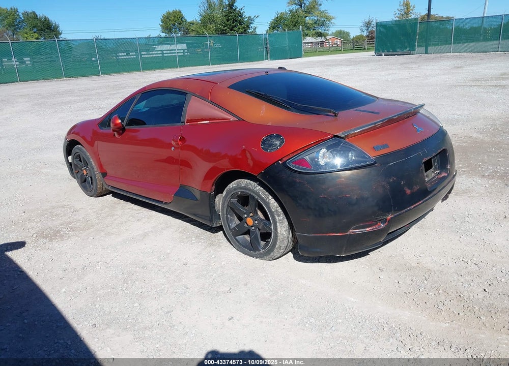 2008 MITSUBISHI ECLIPSE GS VIN: 4A3AK24F68E002646