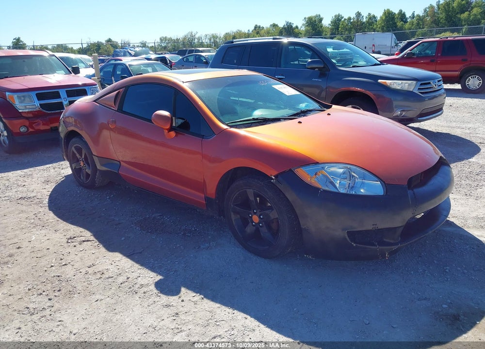 2008 MITSUBISHI ECLIPSE GS VIN: 4A3AK24F68E002646