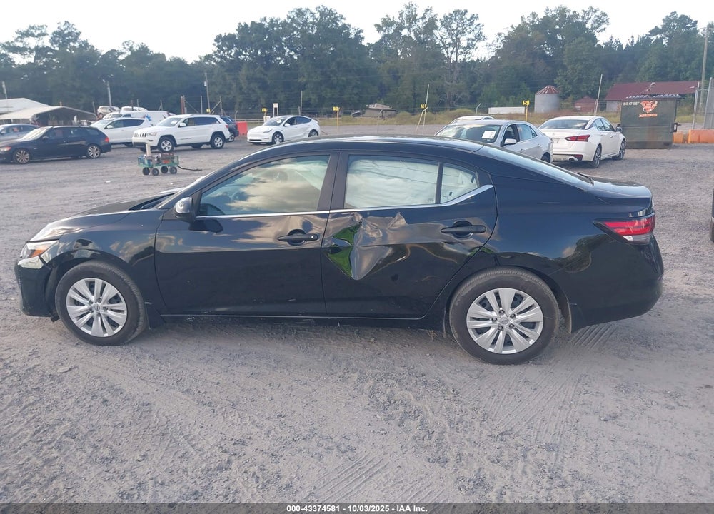 2025 NISSAN SENTRA S VIN: 3N1AB8BV7SY250336