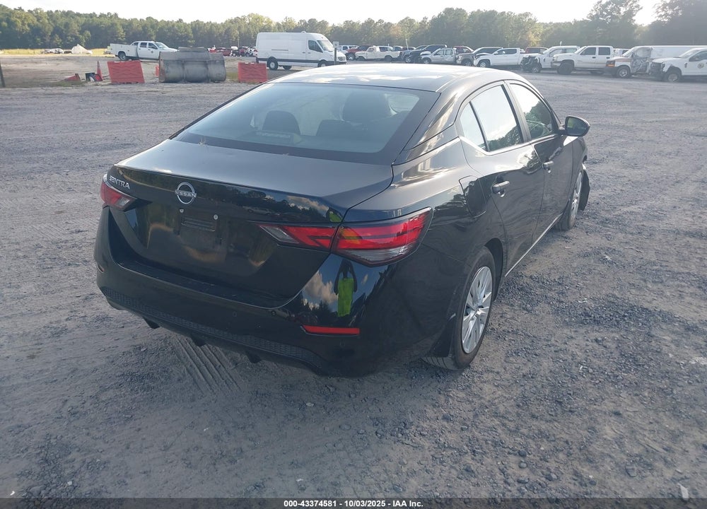 2025 NISSAN SENTRA S VIN: 3N1AB8BV7SY250336