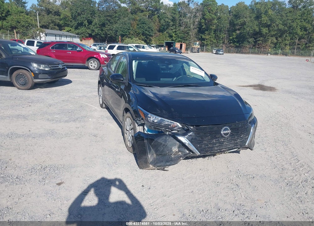 2025 NISSAN SENTRA S VIN: 3N1AB8BV7SY250336
