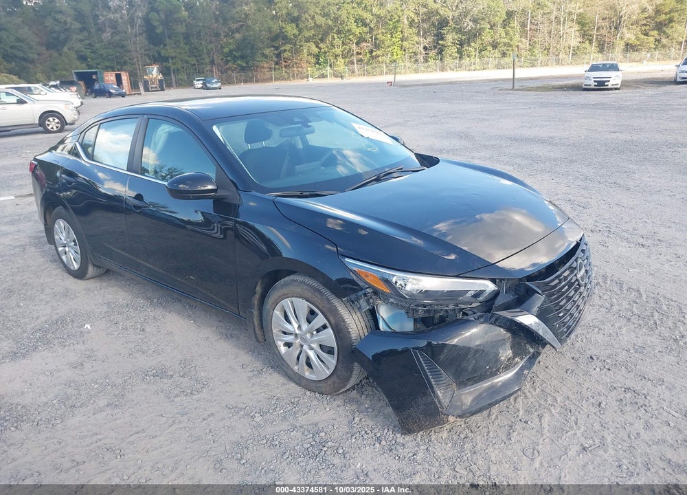 2025 NISSAN SENTRA S VIN: 3N1AB8BV7SY250336