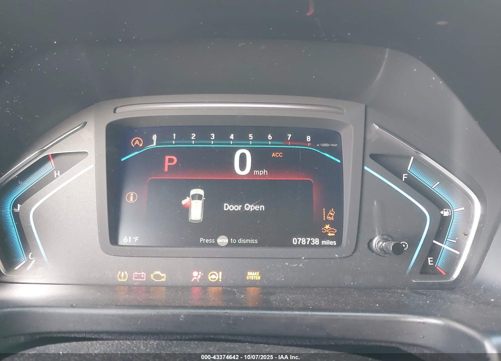 2020 HONDA ODYSSEY VIN: 5FNRL6H70LB054410