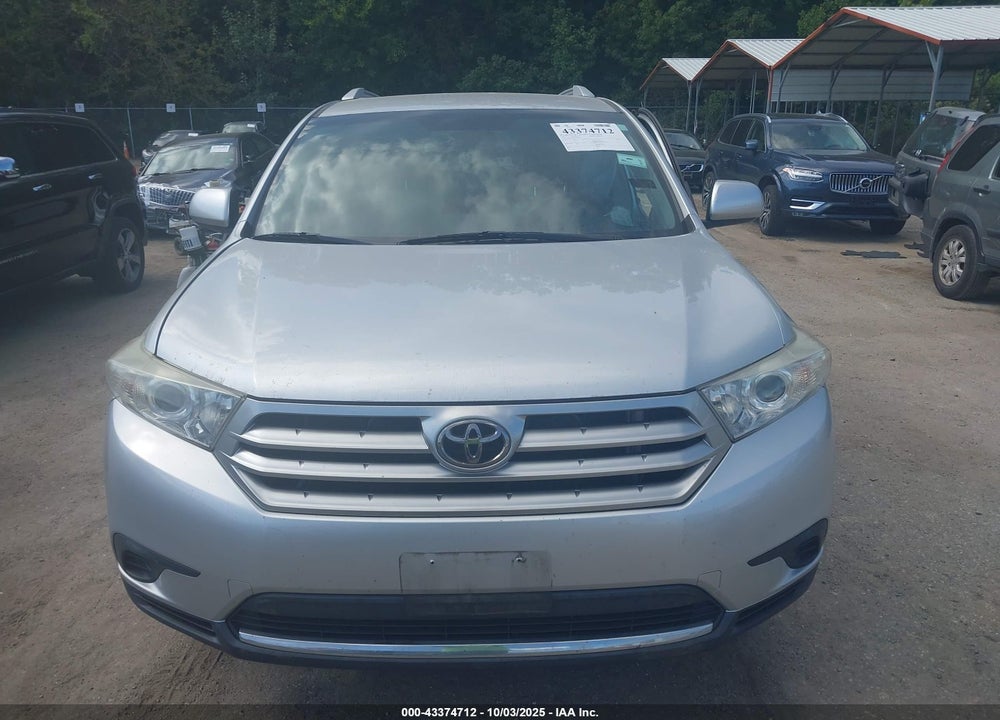 2013 TOYOTA HIGHLANDER BASE V6 VIN: 5TDZK3EH7DS114498